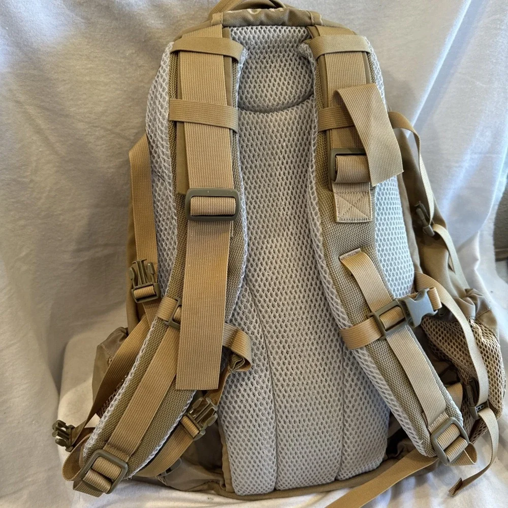 Kelty MAP 3500 Amron‎ Military Outdoors Hike Backpack Tan Khaki With Waist Belt